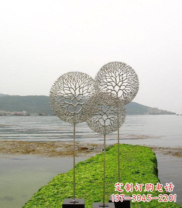 内江不锈钢蒲公英雕塑抽象美的象征