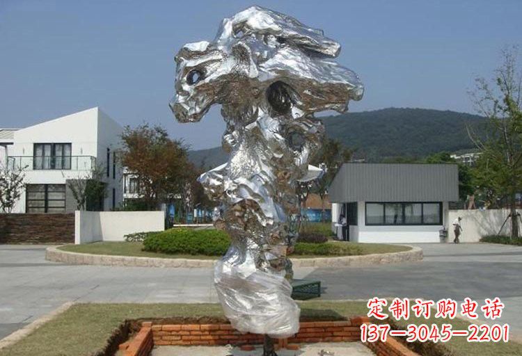 内江不锈钢太湖石雕塑精美绝伦