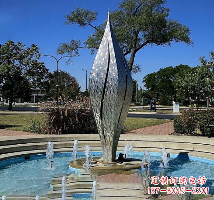 内江不锈钢创意喷泉雕塑