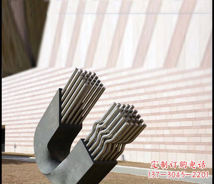 内江不锈钢磁铁雕塑,给景观带来无限魅力
