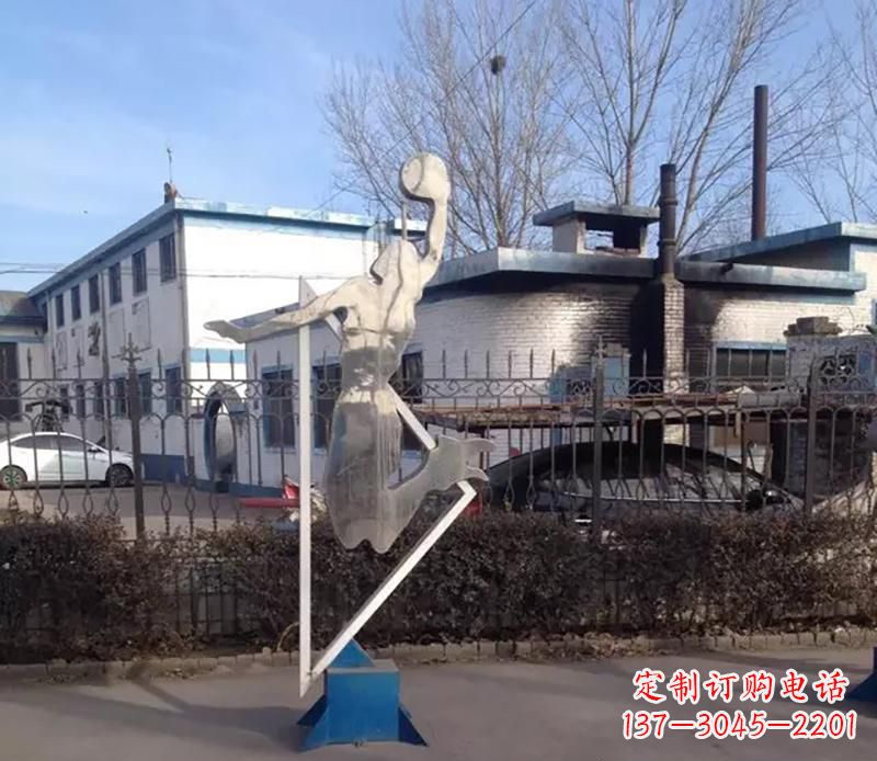 内江制作不锈钢高尔夫雕塑