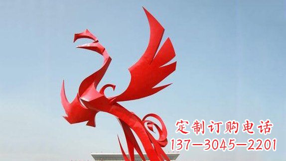 内江不锈钢凤凰雕塑