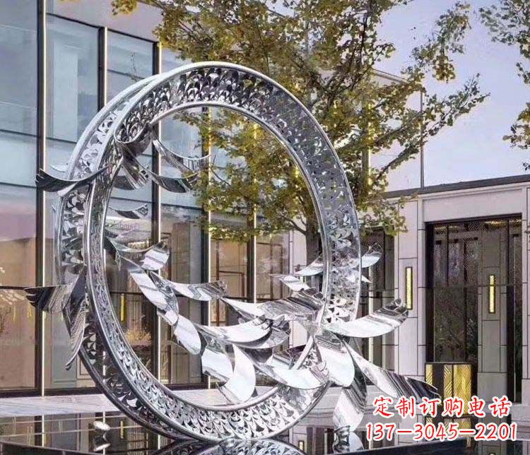 内江大雁雕塑象征着永恒的美丽