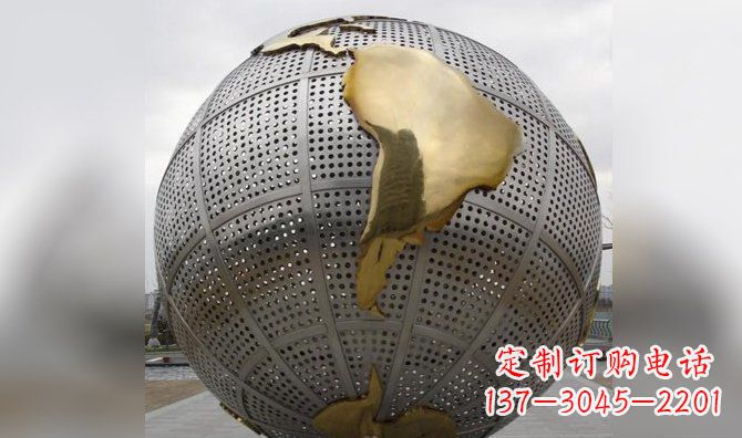 内江不锈钢地球雕塑传承人类文明的精神象征