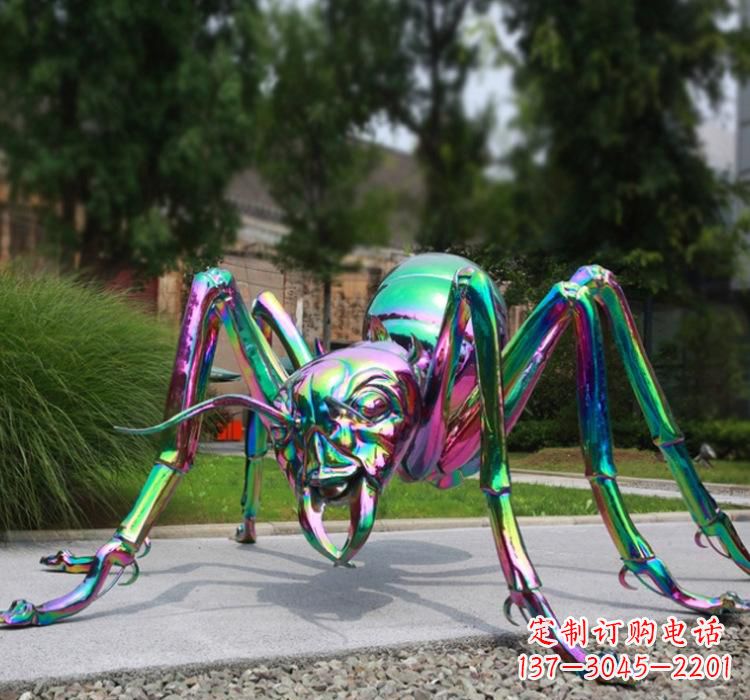 内江不锈钢蚂蚁雕塑精致的艺术作品