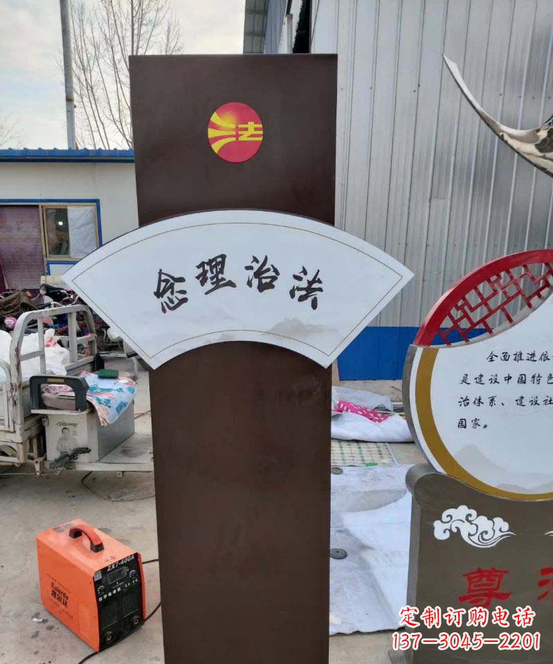 内江不锈钢标牌雕塑美丽耐用的艺术品