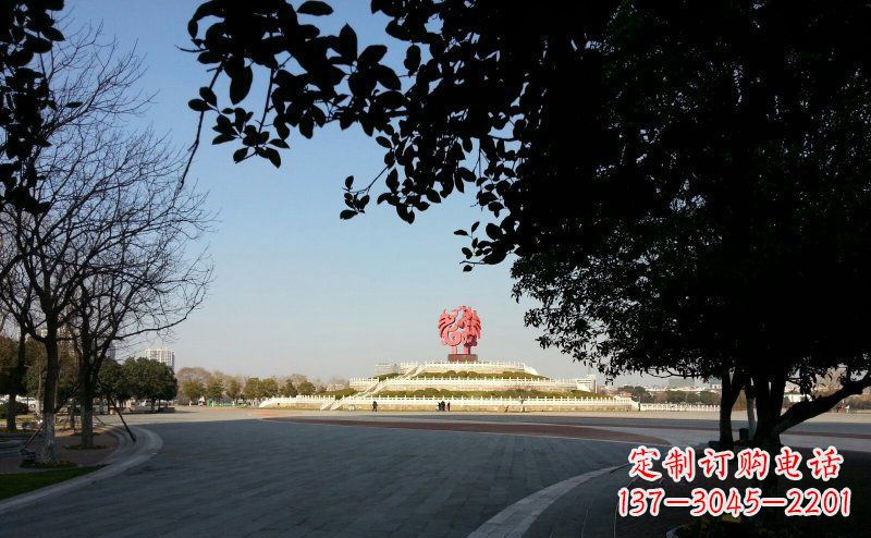 内江不锈钢凤凰雕塑——展现传统文化之美