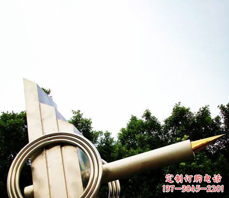 内江不锈钢钢笔雕塑把简单的钢笔变成艺术品