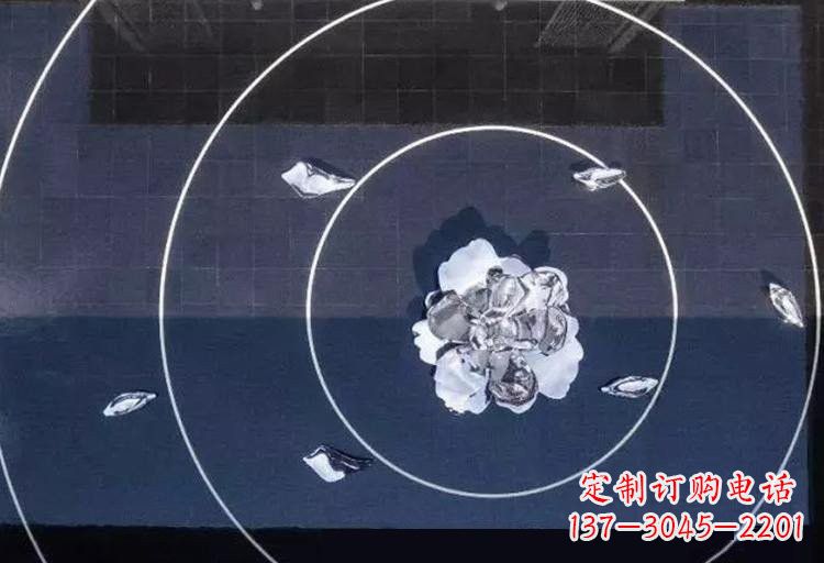 内江不锈钢莲花雕塑——给公园增添一抹绚丽