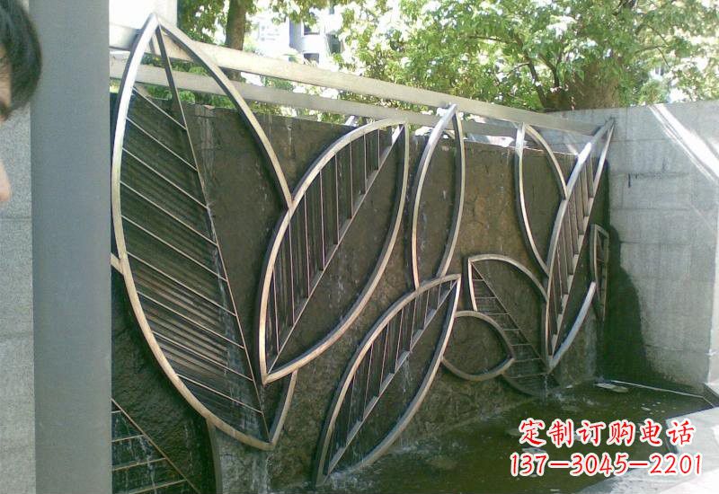 内江不锈钢树叶雕塑——艺术与科技的完美结合