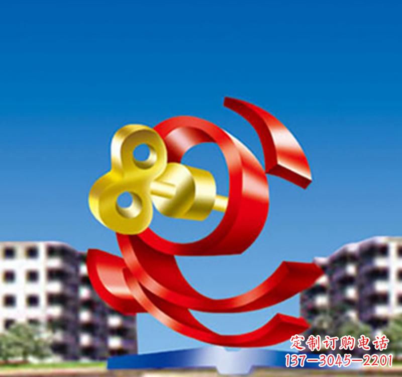 内江不锈钢飘带雕塑给公园景观带来独特美感