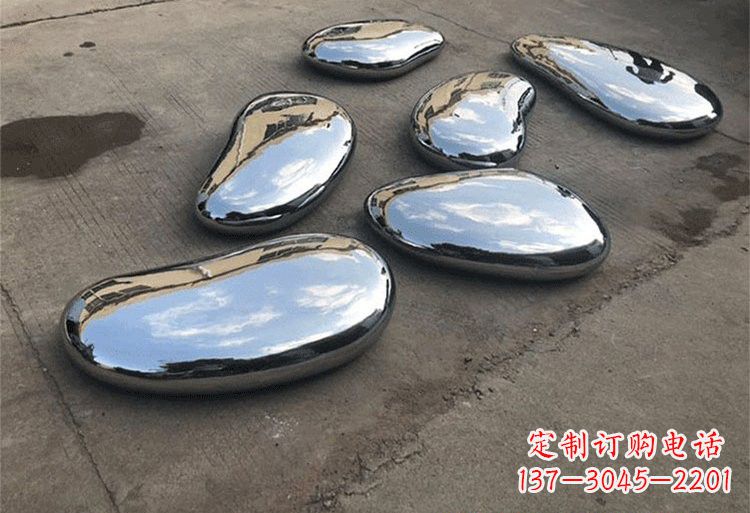 内江不锈钢水滴雕塑让公园更加美丽