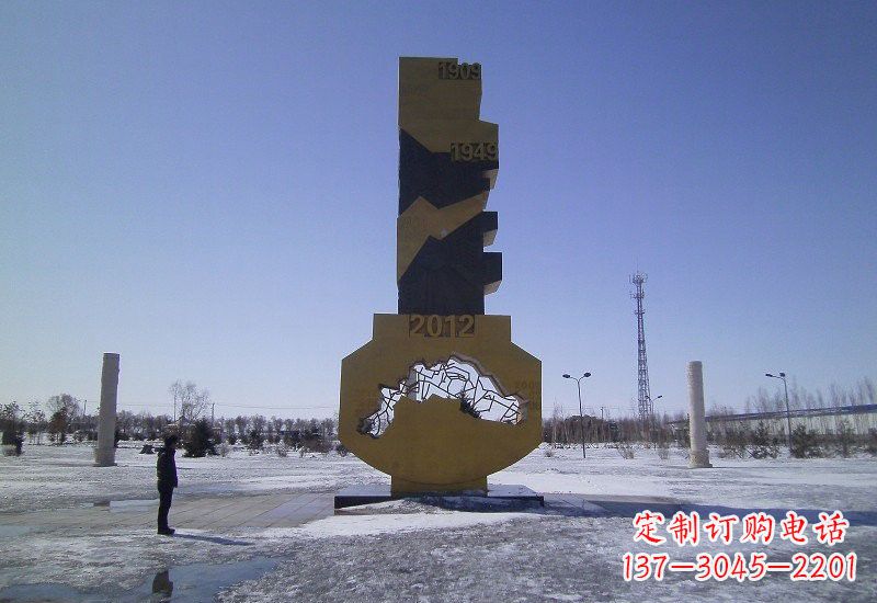 内江不锈钢钥匙雕塑精致且具有象征意义