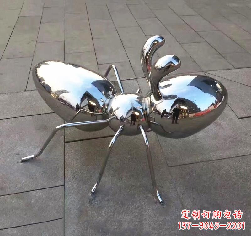内江不锈钢蚂蚁雕塑——缩小世界的小工匠