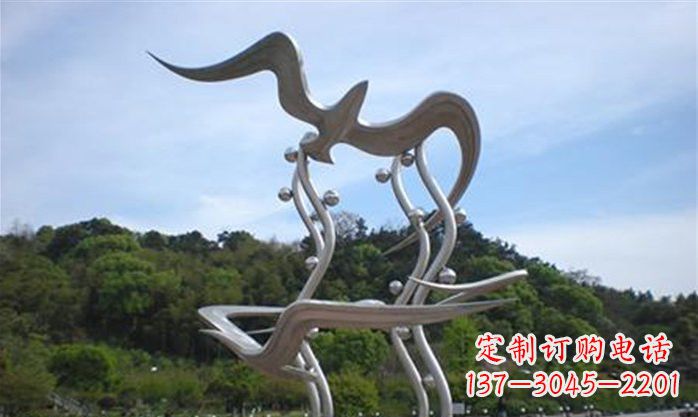 内江海鸥雕塑传递自然之美