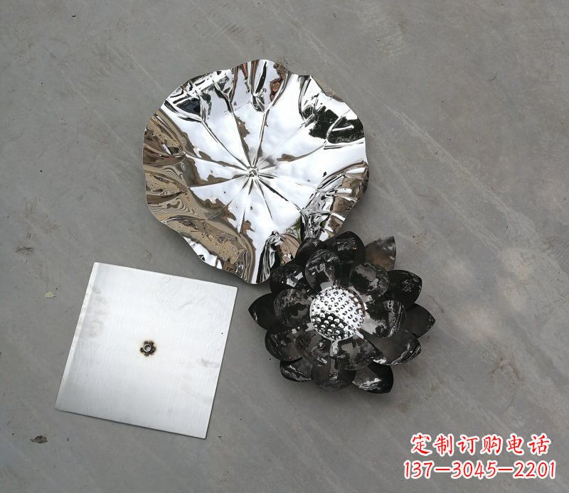 内江不锈钢荷叶雕塑传承传统文化