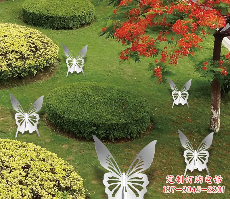 内江不锈钢蝴蝶雕塑12