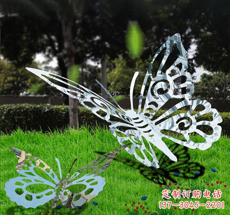 内江不锈钢蝴蝶雕塑艺术的美丽诠释