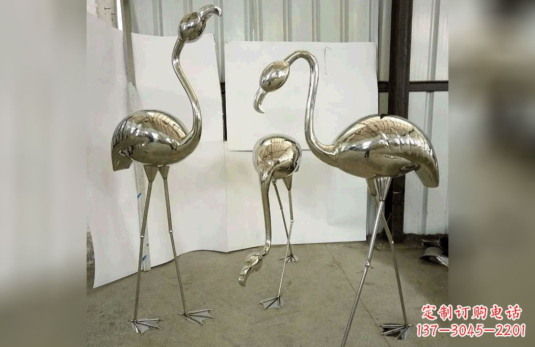 内江不锈钢火烈鸟——雕塑之美