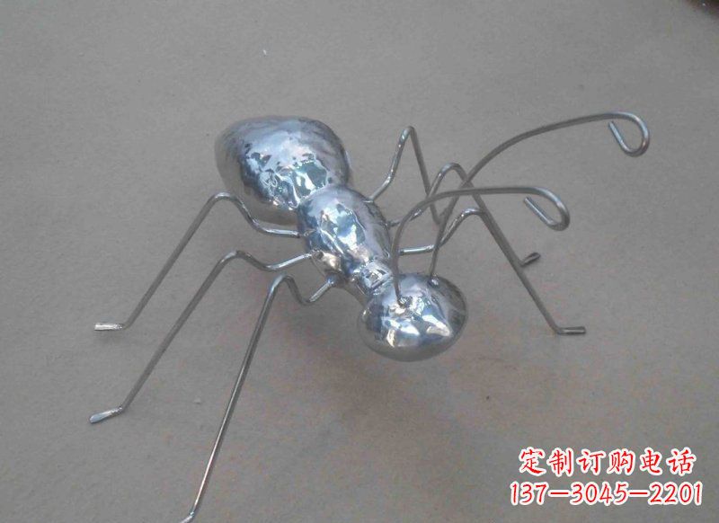 内江不锈钢蚂蚁公园动物雕塑一种具有艺术价值的蚂蚁雕塑