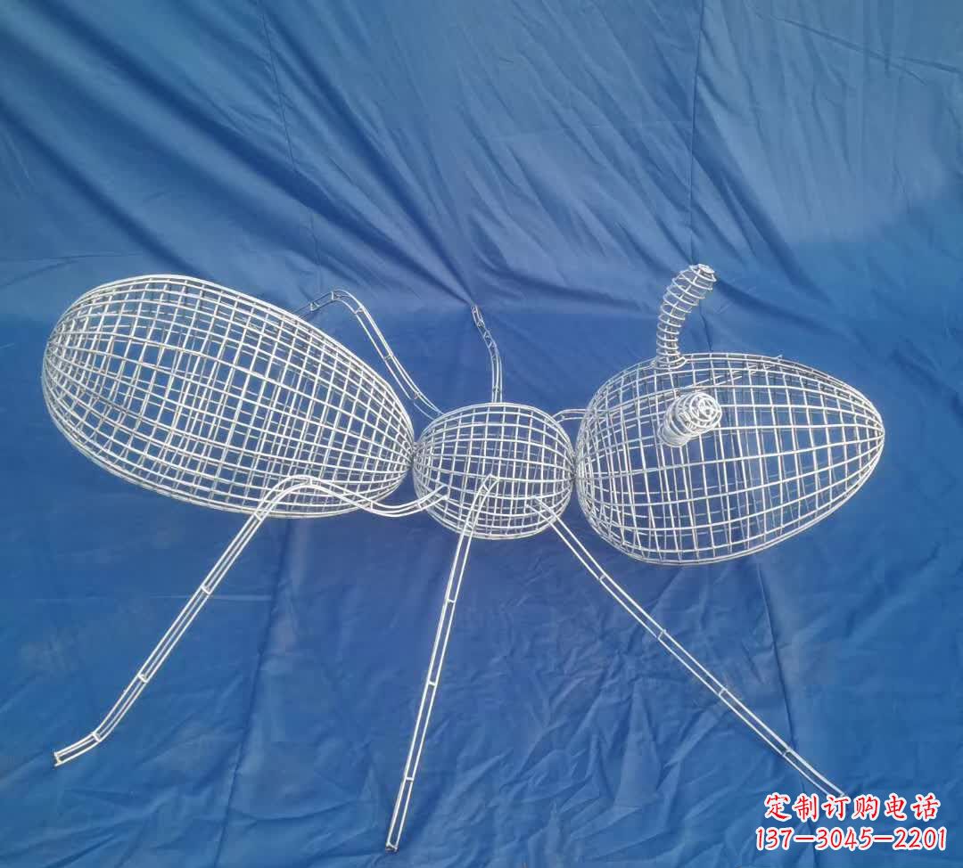 内江蚂蚁镂空雕塑精致的艺术精品