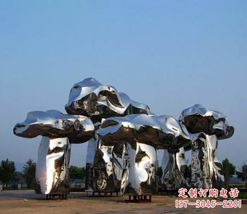 内江不锈钢蘑菇雕塑——一次惊艳的艺术之旅