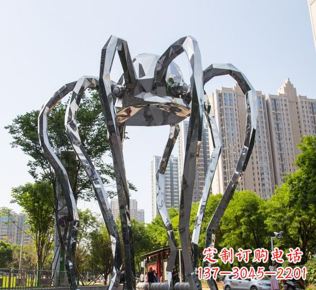 内江精致的不锈钢螃蟹雕塑
