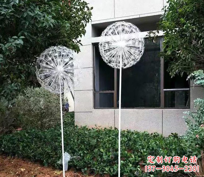 内江不锈钢蒲公英雕塑绚丽多彩