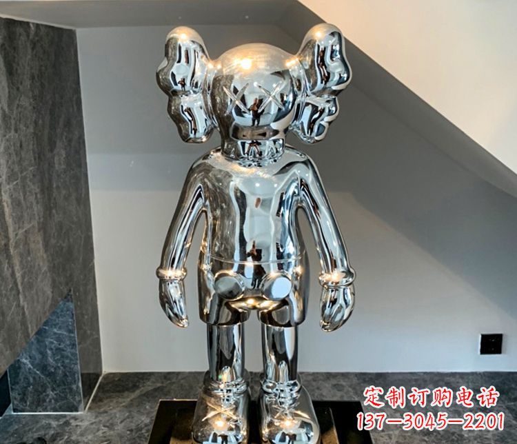 内江精致的不锈钢机器人雕塑