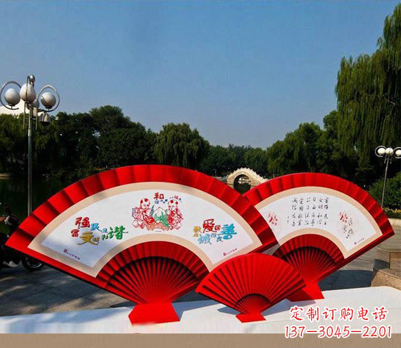 内江不锈钢价值观雕塑——见证社会主义核心价值观