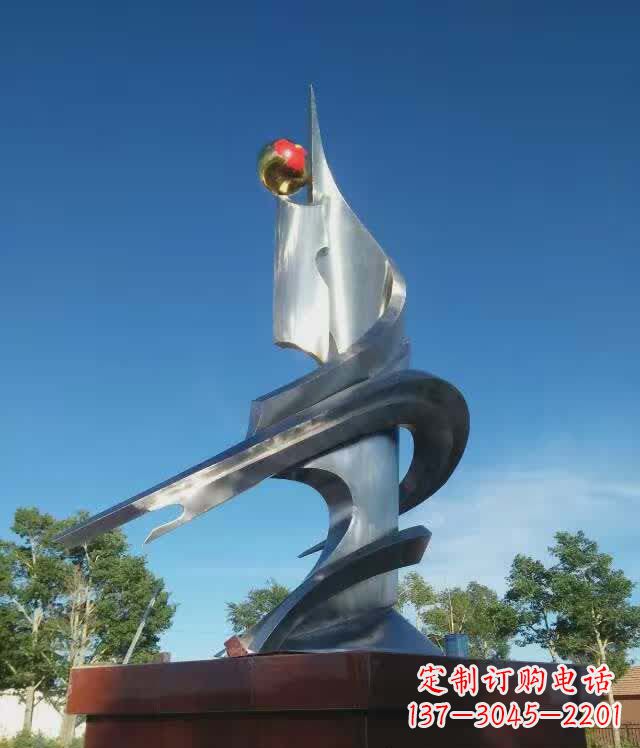 内江利用不锈钢创作书籍雕塑