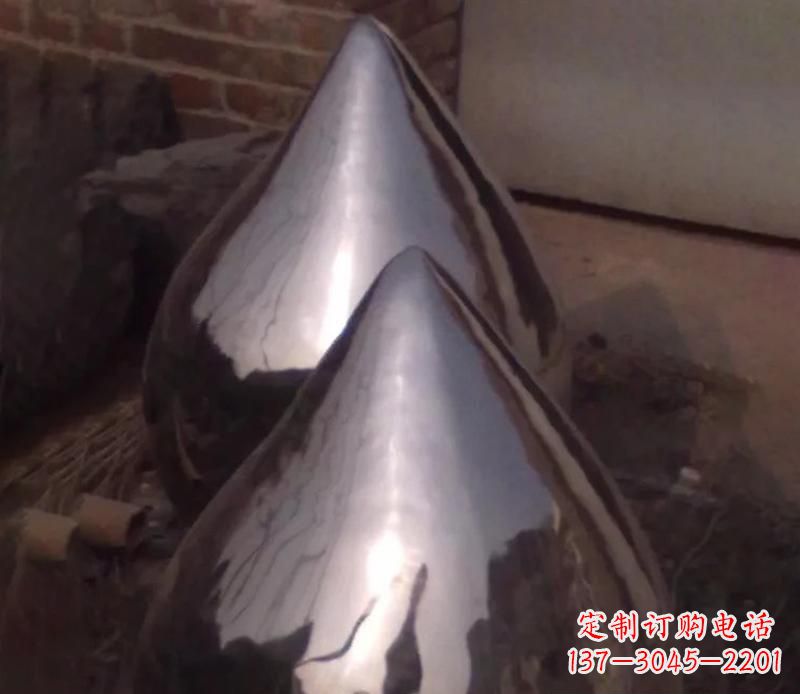 内江不锈钢水滴雕塑