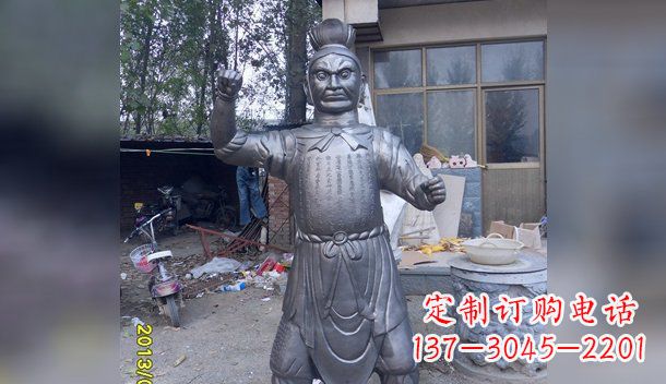 内江不锈钢四大天王雕塑神圣守护者