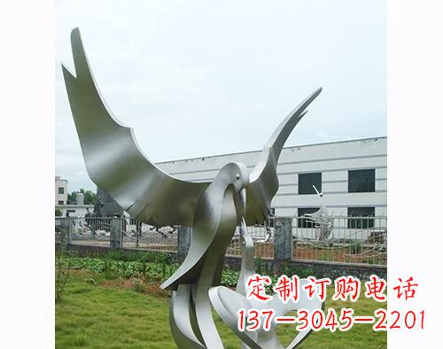 内江面世的不锈钢动物雕塑
