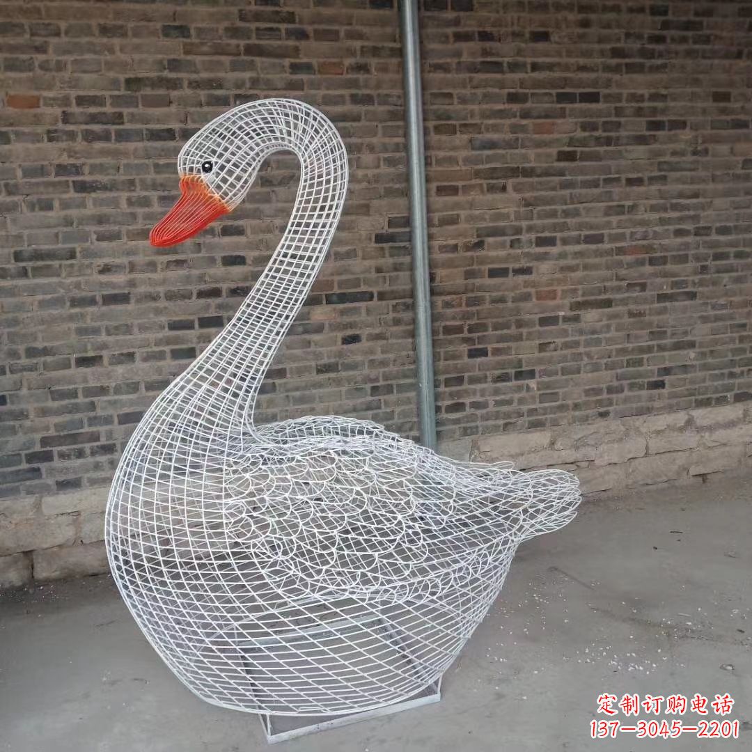 内江精致的不锈钢天鹅雕塑