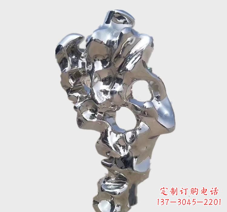 内江不锈钢太湖石雕塑艺术的精致表现