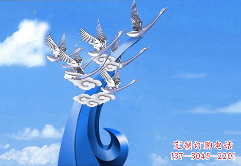 内江不锈钢仙鹤美化环境