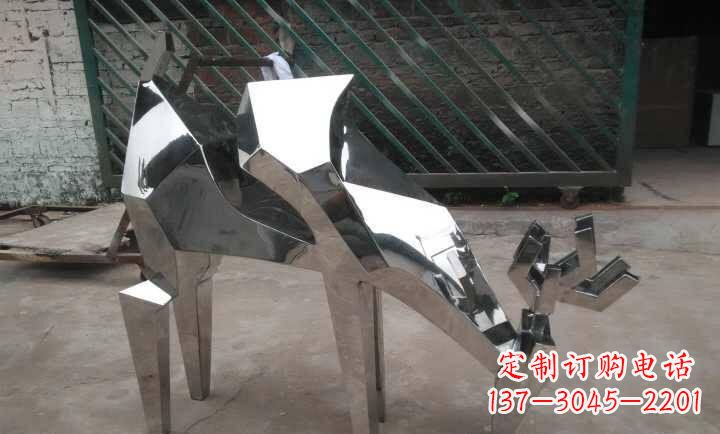 内江不锈钢小羊雕塑艺术的精髓