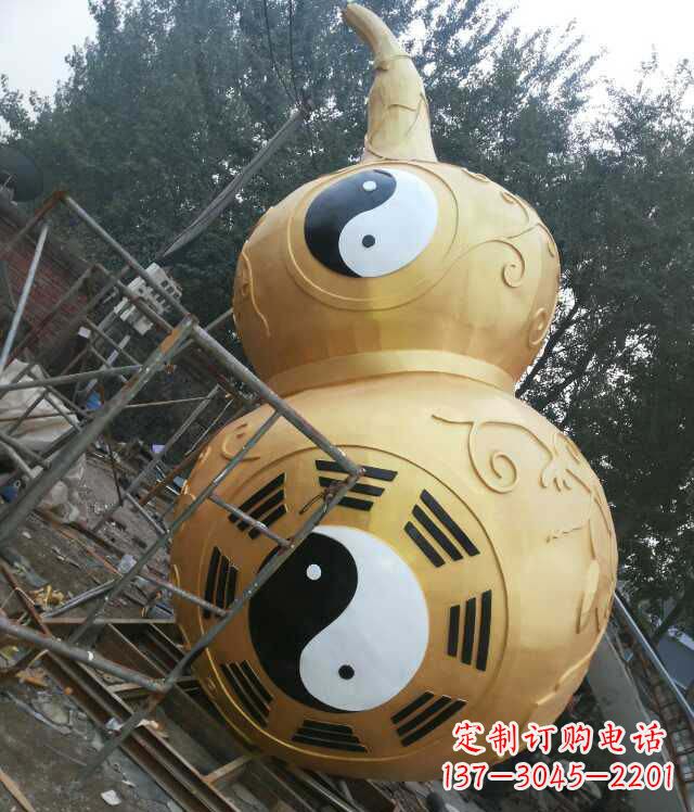 内江精美不锈钢葫芦雕塑