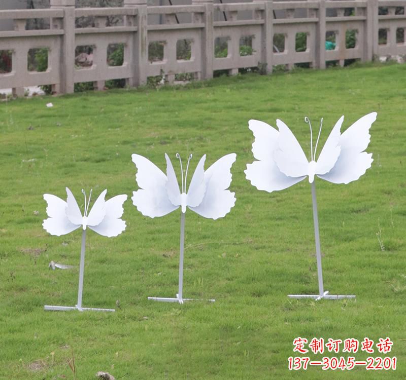 内江不锈钢艺术之美蝴蝶雕塑