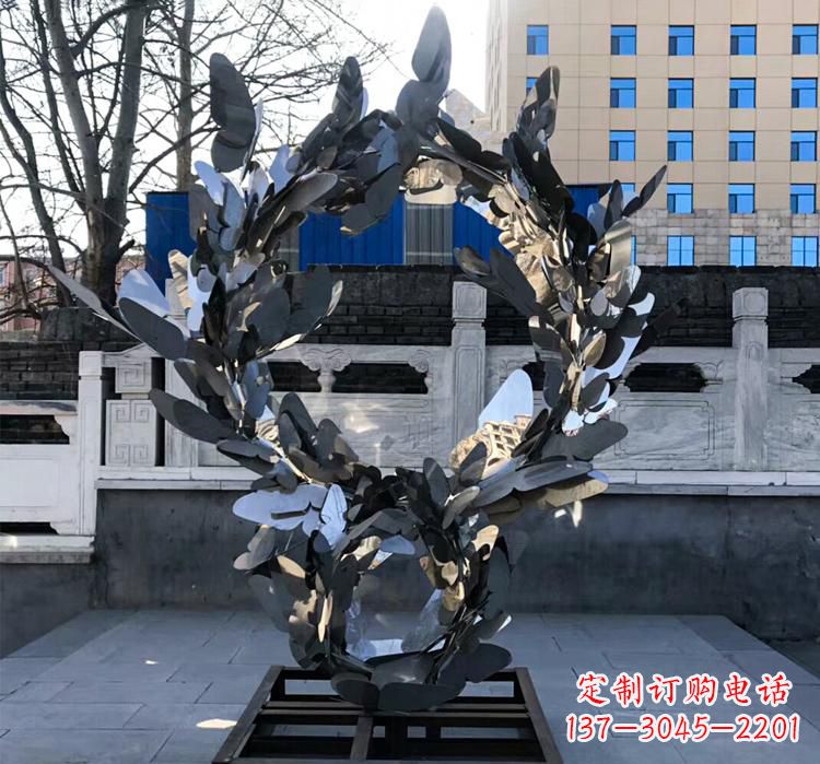 内江不锈钢蝴蝶之美——不锈钢艺术蝴蝶景观雕塑