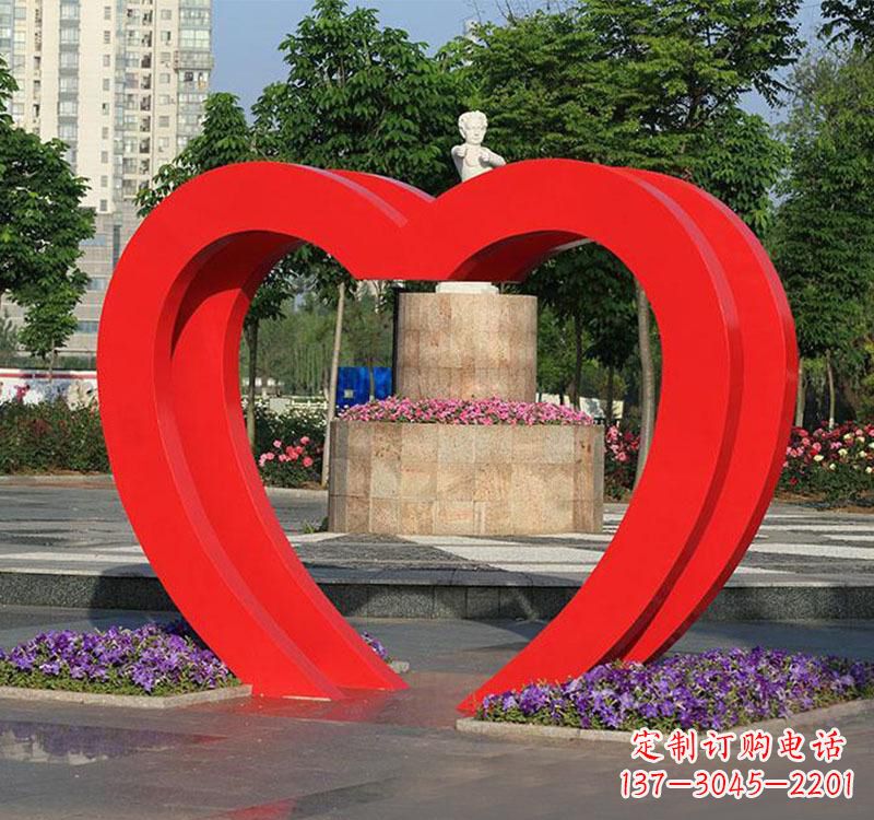 内江精美不锈钢拱门雕塑