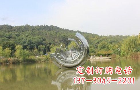 内江不锈钢园林抽象齿轮雕塑