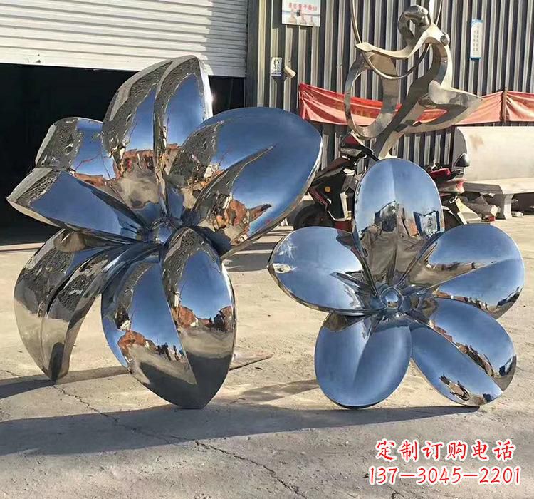 内江不锈钢荷花雕塑美丽又耐用