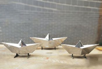 内江不锈钢元宝雕塑精致的艺术品