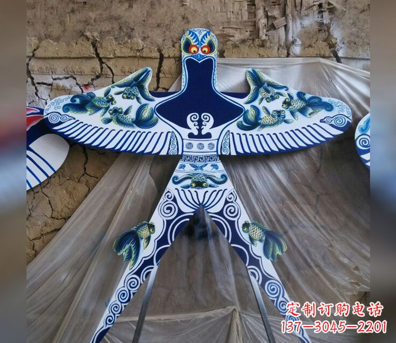 内江不锈钢蜘蛛侠风筝雕塑的象征