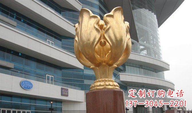 内江不锈钢紫荆花之美
