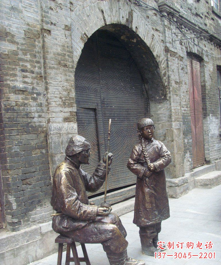 内江二胡铜雕艺术形式的精髓