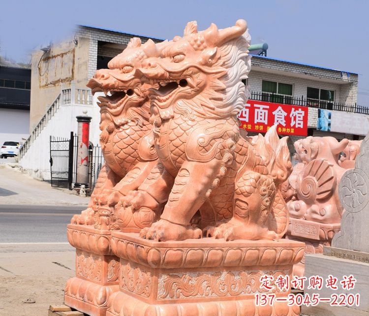 内江传说中的麒麟雕塑