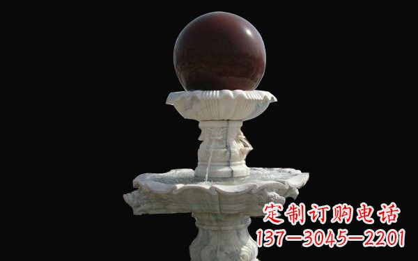 内江风水球雕塑贴近自然的艺术